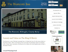 Tablet Screenshot of bianconi.ie